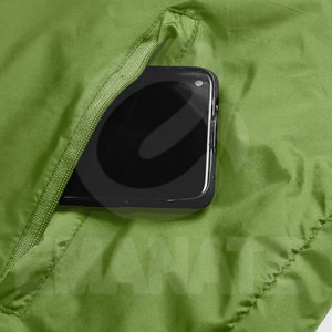 Chaquetas Cortavientos de Lona Impermeables con Capucha para Hombre, Estilo Urbano, con Logotipo de Marca Personalizado, Cierre Frontal, Talla Personalizada, 100% Poliéster - Product Image 4