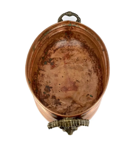 Jardinera de Lujo Rectangular de Cobre Galvanizado, Diseño Personalizado, Tallada a Mano, Acabado Rústico, Alta Demanda y Superventas - Product Image 4