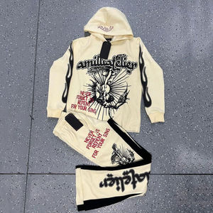 NOUVEAU LOGO PERSONNALISÉ PULLOVER HOODIE POUR HOMME EN COTON POLYESTER AVEC POCHE KANGOUROU ET CORDON À CAPUCHE - Product Image 5