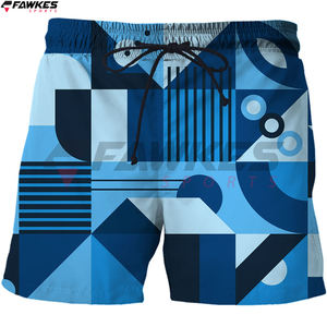 Fabricación 3D estampado corto moda hombres deporte Casual Streetwear playa pantalones cortos moda traje de baño pantalones cortos - Product Image 3