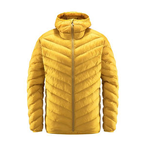 2025 ropa de invierno precio barato personalizado invierno al aire libre hombres chaqueta Puffer moda liso Color amarillo Puffer chaquetas - Product Image 5