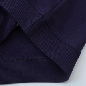 Sweat-shirt chaud d'hiver unisexe pour garçon bleu marine couleur goutte épaule manches longues respirant Sweat-shirt pour enfants - Product Image 5