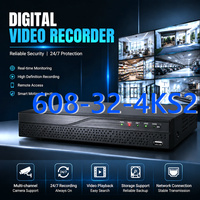 Grabador NVR 4K de 32 Canales 608-32-4KS2, Sistema de Seguridad CCTV H.265, Grabador de Video en Red Ultra HD, Monitoreo Remoto con Cámara IP