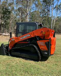 Alta calidad superior Envío gratis Kubota Loader Crawler Tracked SSV75 Skid Steer Loader Compact Skid Loader Compre entrega rápida - Product Image 5