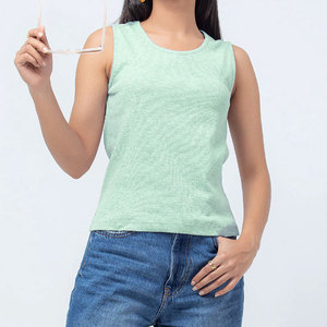 Venta al por mayor Yoga chaleco camisetas sin mangas moda Casual gimnasio Fitness Yoga chaleco mujeres deportes sin mangas Top chaleco deportivo ropa de Yoga para las mujeres - Product Image 5