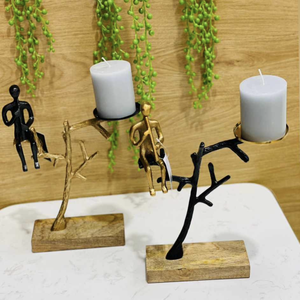 Table Top Decorative <b>Tree</b> Sculpture Metal Handcrafted Modern <b>Tree</b> Leaf Design High Quality <b>Gold</b> Plated Sculpture for Home Tables - Product Image 5