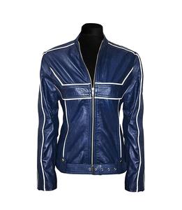 Chaqueta de moto transpirable de cuero genuino para mujer Ecológico Casual OEM al por mayor - Product Image 1