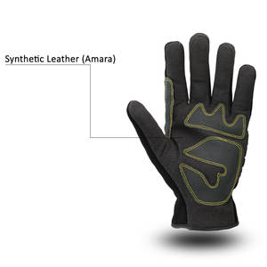 Venta caliente Guantes de seguridad mecánicos de alta calidad 2024 Nuevo estilo Antideslizante Guantes DE TRABAJO mecánicos Guantes de cuero de Pakistán - Product Image 3