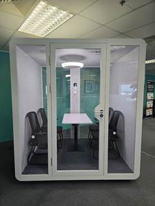 HiPod Quad 2,0 m x 1,8 m x 2,3 m avec logo et couleur personnalisés, design moderne, garantie 1 an - Product Image 2