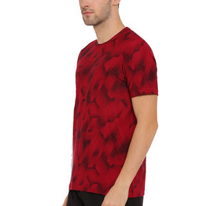 Hot Sale Custom Logo Printed Sublimation <b>T</b> <b>Shirt</b> Blank Breathable Sports <b>T</b> <b>Shirt</b> for <b>Men</b> <b>Summer</b> - Product Image 2