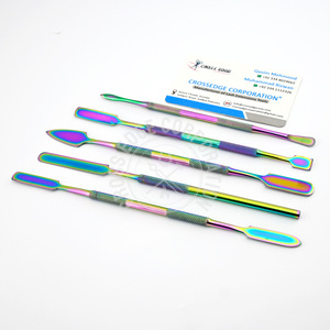 High Quality Multi-color Wax Carving <b>Tools</b> 5 Pcs/Set Stainless Steel Wax Carver <b>Tools</b> Double Ended Sculpting for Cream Blending - Product Image 1