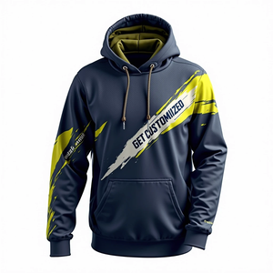 Sudadera con Capucha para Hombre, Duradera, Estilo Urbano, Sublimada, Personalizada, 100% Poliéster, Mezcla de Algodón Básico, Sensación Urbana - Product Image 1