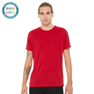 Camiseta de algodón 100% de alta calidad, Camiseta lisa de gran tamaño Unisex - Product Image 1