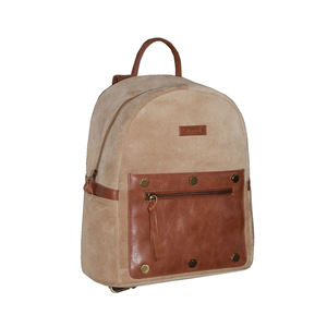 Sac à dos en cuir véritable unisexe avec logo personnalisé imprimé pour ordinateur portable étanche style vintage de haute qualité au meilleur prix - Product Image 1