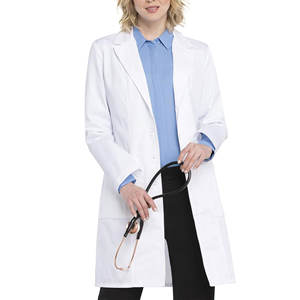 Longue blouse unisexe tricotée de laboratoire médical avec logo personnalisé pour les vêtements de laboratoire et d'hôpital - Product Image 4