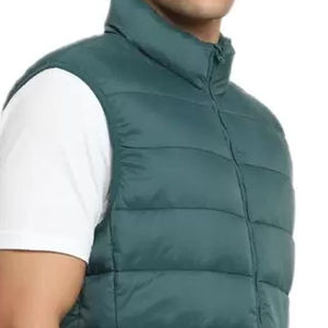 Veste matelassée décontractée pour homme, chaude pour l'hiver, prix bas, rembourrage en polyester, respirante, écologique, pour l'extérieur - Product Image 4