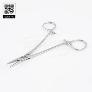 ที่จับเข็มผ่าตัดแบบโค้งรูปตัว S ยี่ห้อ Professional Bluemed รุ่น Kilner ได้รับการรับรองมาตรฐาน CE และ ISO สำหรับเครื่องมือหู คอ จมูก และศัลยกรรมตกแต่งใบหน้า - Product Image 2