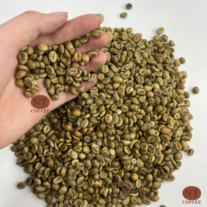 Grains de café vert Arabica de spécialité, processus naturel, en provenance du Vietnam, grains de café vert du Vietnam les plus vendus, service OEM/ODM - Product Image 1