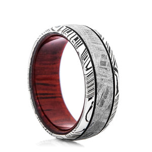 Bague en acier de Damas, tailles personnalisées disponibles |   Bague en acier Damas de haute qualité 100% à vendre, fabriquée au Pakistan - Product Image 2