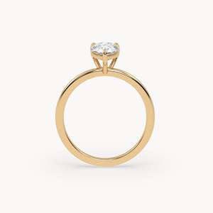 Anillo de compromiso romántico con diamantes - Product Image 6