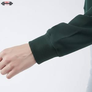 <b>Men's</b> Solid Lined Fleece <b>Crop</b> <b>Top</b> Hoodies Pullover Breathable Knitted Casual Reversible - Product Image 4