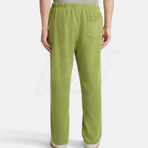 Pantalones Deportivos para Hombre de Alta Calidad, 100% Algodón Felpa, Corte Recto, Cálidos y Cómodos, Diseño de Pierna Ajustada para Uso Casual en Invierno - Product Image 4