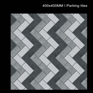 Baldosas de Porcelana Resistentes para Exteriores, 400x400 mm, Antideslizantes, Acabado Mate, para Estacionamientos y Áreas Exteriores - Product Image 1
