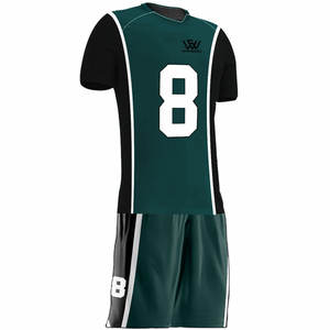 Manches courtes vente chaude drapeau Football uniforme concevoir votre propre Logo Durable drapeau Football uniforme à vendre - Product Image 2