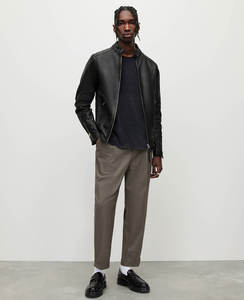 Chaquetas de piel de oveja y piel de cordero transpirables para hombre de búfalo de piel de vaca genuina totalmente personalizadas hechas en Sialkot Pakistán - Product Image 3