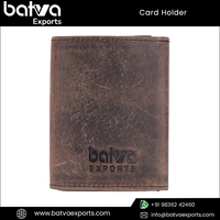 Dompet Kartu Kulit Asli Pria Model Terbaru, Logo Custom, Kualitas Tinggi 100% Terjamin, Harga Pabrik Murah