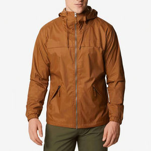 Chaqueta Cortavientos Impermeable y Cortavientos de Lona con Cuello Alto para Hombre, para Correr y Protección contra la Lluvia - Product Image 1