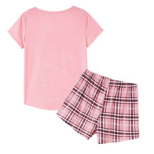 Conjuntos de camisa y pantalones cortos para mujer Ropa de gimnasio de último estilo Conjuntos de camisetas y pantalones cortos para mujer Conjuntos para mujer OEM - Product Image 2