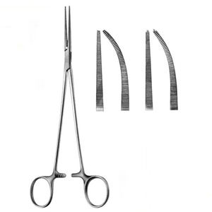 GRAYROCKS-Pinzas hemostáticas delicadas de acero inoxidable, instrumentos de cirugía HEISS de 200mm, diseño OEM - Product Image 5