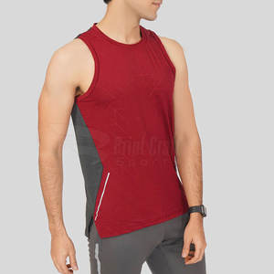 Camiseta sin Mangas para Hombre, Fabricación en Pakistán, Venta Caliente, Impresión Personalizada, Calidad Superior - Product Image 2