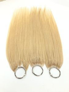 ราคาขายส่งเวียดนาม, เกาหลีต่อผมมนุษย์หนังกําพร้าชิดที่ดีที่สุดแหวนปลายหนาเส้นใยขนนิ่มสีน้ําตาล - Product Image 6