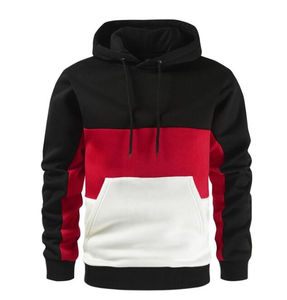 Mens Pullover Hoodie with Drawstring <b>Hood</b> and Pocket Custom Color New Design Wholesale OEM Hoodies Manufacturer - Product Image 1