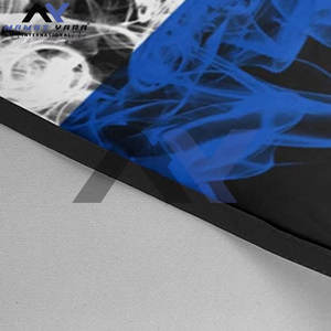 Poncho de salon de coiffure imperméable extra large en gros, cape de coupe de cheveux, design du drapeau du Honduras, styliste professionnel, polyester - Product Image 6