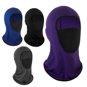 Wholesale Balaclavas Outdoor Protective Headgear Bib All-in-one <b>Mask</b> Full Face Men's Sports Neck Cover - Product Image 1