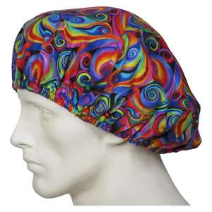 Bonnets de travail en polyester conçus pour les fournitures de soins de santé institutionnels avec un entretien pratique et une résistance à l'usure - Product Image 6