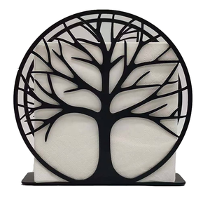 Eco-friendly Factory Price Metal Tissue Holder Handicrafts New Design Modern Napkin Holder Best Quality Product - Product Image 4