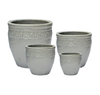 [Jason] Vente en gros de pots en céramique émaillée pour plantes d'extérieur, pots de jardin bleus, grands pots émaillés, extra grands pots à bonsaï |   Baovy