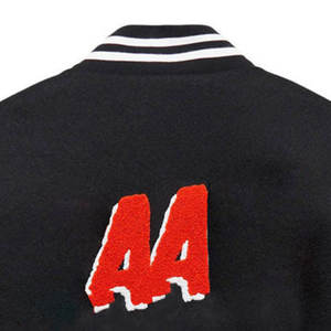 Blouson Bomber en Satin de Soie Polyester, Nouvelle Arrivée, Gris Argenté, Ohio State, Haute Qualité, Pour Hommes et Femmes, Saison Hiver - Product Image 6