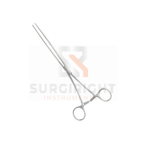 Pince intestinale Kocher Surgiright en acier, articulation manuelle, serrures longitudinales, instrument chirurgical orthopédique, conception droite - Product Image 5
