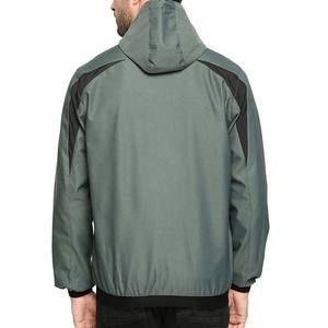 เสื้อแจ็คเก็ตผู้ชายแบบ softshell คุณภาพสูง ดีไซน์ใหม่ล่าสุด สไตล์สตรีทแวร์ ผลิตตามสั่ง ขายส่ง ผ้าเคลือบแคนวาส บริการ OEM ระบายอากาศได้ดี - Product Image 4