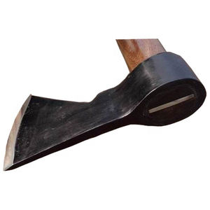Hache à dos plat en acier forgé durable - Outil de travail du bois DIY pour la chasse et le camping en plein air avec garantie de 3 ans - Product Image 3