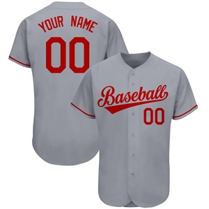 Wholesale Custom Design High Quality Reversible Sublimation Baseball Jersey Quick-Dry Breathable Custom <b>Shirt</b> Comfortable Set - Product Image 3