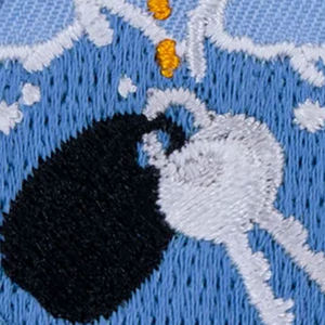 New Style <b>Badges</b> Embroidery Custom Designed <b>Machine</b> Made Fabric <b>Badges</b> with Logo Latest 2025 Twill Fabric Embroidery Patches - Product Image 6