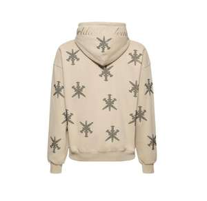 100% coton polaire sweats à capuche fermeture éclair manches longues logo personnalisé sérigraphié broderie haute qualité OEM tenue décontracté à capuche - Product Image 3