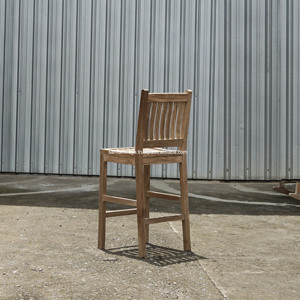 Chaise de bar Avalon chaises de meubles en teck extérieur ensemble de jardin hôtel balcon patio artisanat de qualité supérieure indonésie chine Vi - Product Image 5