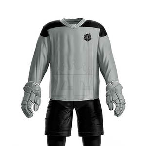 Uniforme de hockey sur glace professionnel personnalisé 2025 uniforme de hockey sur glace léger à manches longues - Product Image 5